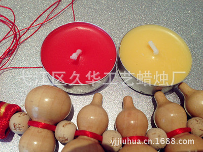 【廠家直供3-4小時(shí)PVC筒裝28粒酥油蠟燭各式酥油蠟】價(jià)格,廠家,圖片,蠟燭,弋江區(qū)久華工藝蠟燭廠-
